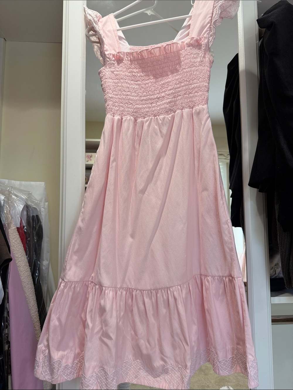 Women’s Dondolo Pink Smocked Dress